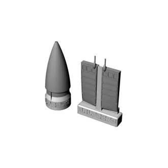   Brengun MiG-29A Radome and closed upper jet intakes (Italeri kit) repülő feljavító