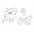 Brengun Fw-190A-8/R-11 (Revell kit) repülő makett kiegészítő