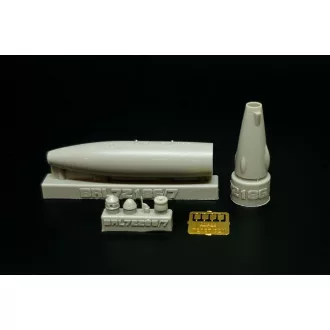   Brengun D-704 buddy Tank early type ('60-'70) repülő makett kiegészítő