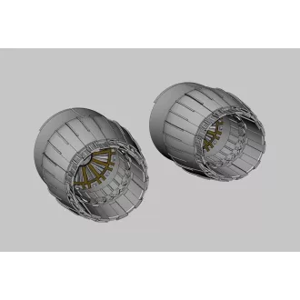Brengun MiG-29A engine nozzles repülő feljavító