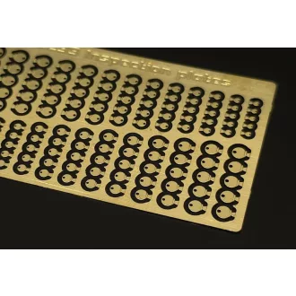   Brengun Inspection plates-round circular repülő makett kiegészítő