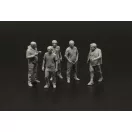 Brengun Aeroclub members-5 figures (3D print) figura