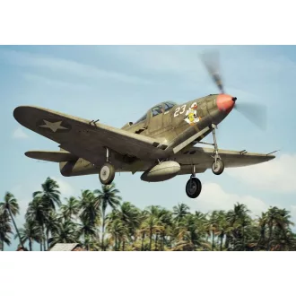 Brengun P-39 D-F-K Airacobra katonai repülő makett