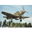 Brengun P-39 D-F-K Airacobra katonai repülő makett