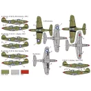 Brengun P-39 D-F-K Airacobra katonai repülő makett