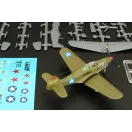 Brengun P-39 D-F-K Airacobra katonai repülő makett