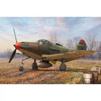   Brengun P-39 Airacobra „Red Stars“ katonai repülő makett