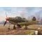 Brengun P-39 Airacobra „Red Stars“ katonai repülő makett