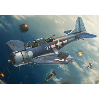   Brengun SBD-5 Dauntless „Pacific theatre“ katonai repülő makett