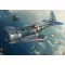 Brengun SBD-5 Dauntless „Pacific theatre“ katonai repülő makett