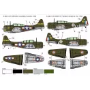Brengun A-24 „Banshee“ katonai repülő makett