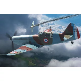 Brengun Dewoitine D.520 katonai repülő makett