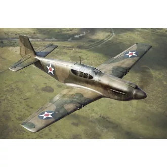 Brengun Mustang I katonai repülő makett