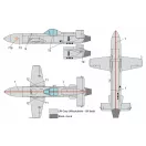 Brengun Yokosuka MXY-7 Ohka model 22 katonai repülő makett