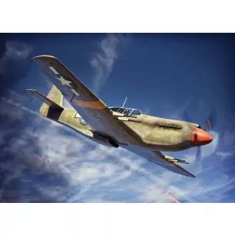 Brengun P-51- Mustang Ia katonai repülő makett