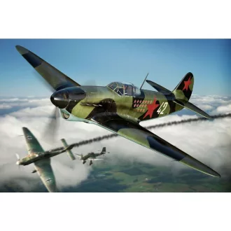 Brengun Yak-1b katonai repülő makett
