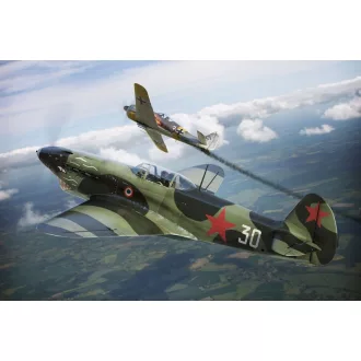 Brengun Yak 1b GC-3 Normandie katonai repülő makett
