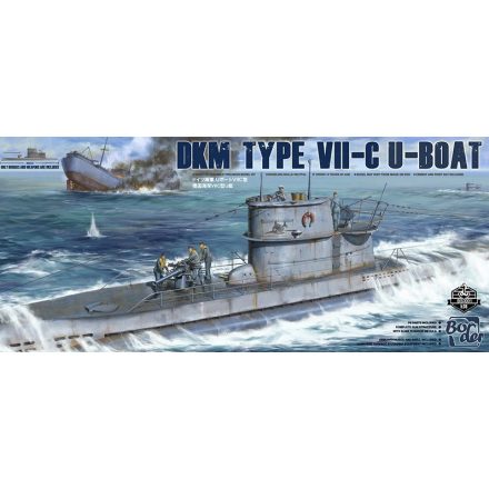 Border Model DKM Type VII-C U-Boat Upper Deck makett