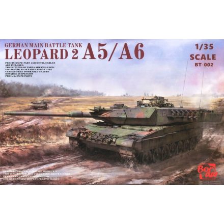 Border Model Leopard 2 A5/A6 3 in1 makett