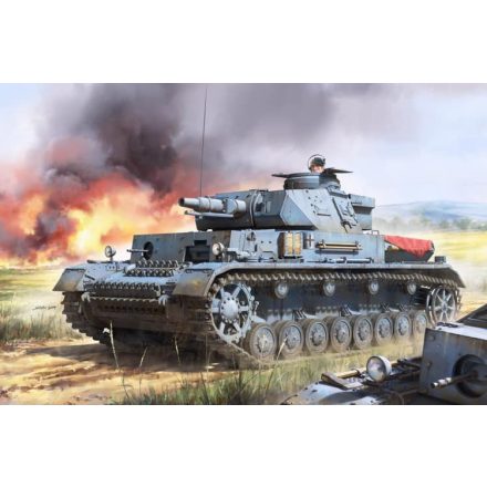 Border Model Pz.Kpfw.IV Ausf.F1 makett