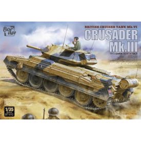   Border Model Crusader Mk.III - British Cruiser Tank Mk. VI makett