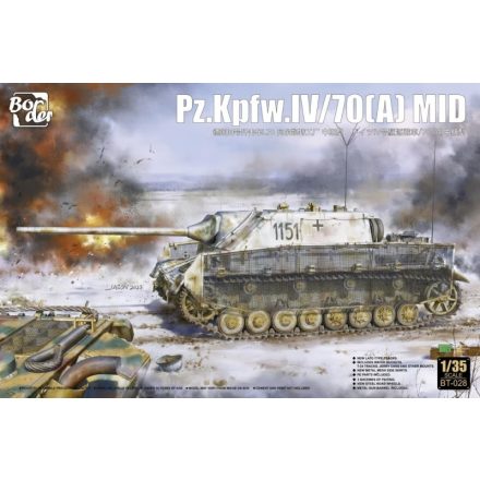 Border Model Pz.Kpfw. IV/70 (A) Mid Version makett