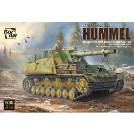 Border Model 15cm s.FH 18/1 Hummel Sd. Kfz. 165 Late makett