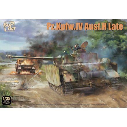 Border Model Pz.Kpfw.IV Ausf.H Late makett
