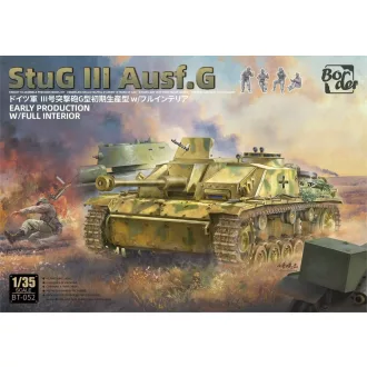   Border Model StuG III Ausf. G Early Prod. w/ Full Interior harcjármű makett