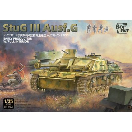 Border Model StuG III Ausf. G Early Production with Full Interior makett