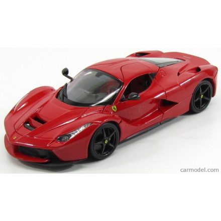 Burago FERRARI LAFERRARI 2013 - BLACK WHEELS