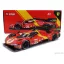 Burago FERRARI 499P 3.0L TURBO V6 TEAM FERRARI AF CORSE N 50 5th 24h LE MANS (POLE POSITION) 2023 ANTONIO FUOCO - MIGUEL MOLINA - NICKLAS NIELSEN