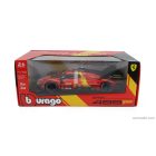 Burago FERRARI 499P 3.0L TURBO V6 TEAM FERRARI AF CORSE N 51 WINNER 24h LE MANS 2023 ALESSANDRO PIER GUIDI - JAMES CALADO - ANTONIO GIOVINAZZI
