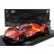 Burago FERRARI 499P 3.0L TURBO V6 TEAM FERRARI AF CORSE N 51 WINNER 24h LE MANS 2023 ALESSANDRO PIER GUIDI - JAMES CALADO - ANTONIO GIOVINAZZI - WITH SHOWCASE