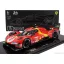 Burago FERRARI 499P 3.0L TURBO V6 TEAM FERRARI AF CORSE N 51 WINNER 24h LE MANS 2023 ALESSANDRO PIER GUIDI - JAMES CALADO - ANTONIO GIOVINAZZI - WITH SHOWCASE