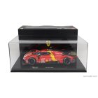 Burago FERRARI 499P 3.0L TURBO V6 TEAM FERRARI AF CORSE N 51 WINNER 24h LE MANS 2023 ALESSANDRO PIER GUIDI - JAMES CALADO - ANTONIO GIOVINAZZI - WITH SHOWCASE