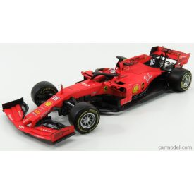   Burago FERRARI F1 SF90 TEAM SCUDERIA FERRARI MISSION WINNOW N 16 SEASON 2019 C.LECLERC