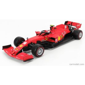   Burago FERRARI F1 SF1000 TEAM SCUDERIA FERRARI MISSION WINNOW N 16 2nd AUSTRIAN GP 2020 CHARLES LECLERC - WITH SOFT RED WHEELS
