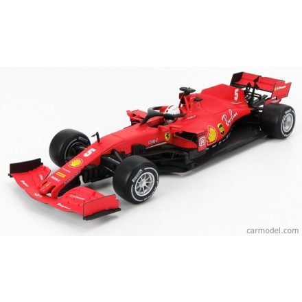 Burago FERRARI  F1 SF1000 TEAM SCUDERIA FERRARI MISSION WINNOW N 5 AUSTRIAN GP 2020 SEBASTIAN VETTEL - WITH HARD WHITE WHEELS