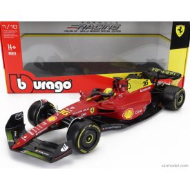   Burago FERRARI F1-75 SCUDERIA FERRARI N 16 2nd MONZA GP ITALY (POLE POSITION) 2022 C.LECLERC