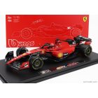 Burago FERRARI F1 SF-23 TEAM SCUDERIA FERRARI N 16 SEASON 2023 CHARLES LECLERC - CON VETRINA - WITH SHOWCASE