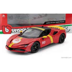   Burago FERRARI SF90 N 50 ASSETTO FIORANO 24h LE MANS LIVERY 2024