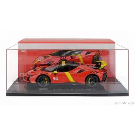   Burago FERRARI SF90 XX N 51 24h LE MANS WINNER LIVERY - WITH SHOWCASE
