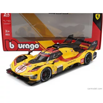   Burago FERRARI 499P 3.0L TURBO V6 TEAM AF CORSE N 83 WINNER 24h LE MANS 2025 ROBERT KUBICA - PHIL HANSON - YIFEI YE