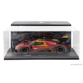   Burago FERRARI 499P 3.0L TURBO V6 TEAM FERRARI AF CORSE N 50 WINNER 24h LE MANS (AFTER RACE VERSION) 2024 ANTONIO FUOCO - MIGUEL MOLINA - NICKLAS NIELSEN