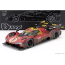 Burago FERRARI 499P 3.0L TURBO V6 TEAM FERRARI AF CORSE N 50 WINNER 24h LE MANS (AFTER RACE VERSION) 2024 ANTONIO FUOCO - MIGUEL MOLINA - NICKLAS NIELSEN