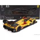Burago FERRARI 499P 3.0L TURBO V6 TEAM AF CORSE N 83 WINNER 24h LE MANS 2025 ROBERT KUBICA - PHIL HANSON - YIFEI YE - WITH SHOWCASE