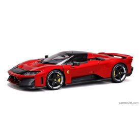 Burago FERRARI F80 2024 (SILVER BLACK WHEELS)