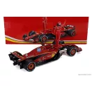 Burago FERRARI F1 SF-24 TEAM SCUDERIA FERRARI N 16 SEASON 2024 CHARLES LECLERC - WITH PILOT