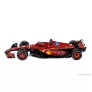 Burago FERRARI F1 SF-24 TEAM SCUDERIA FERRARI N 16 SEASON 2024 CHARLES LECLERC - WITH PILOT